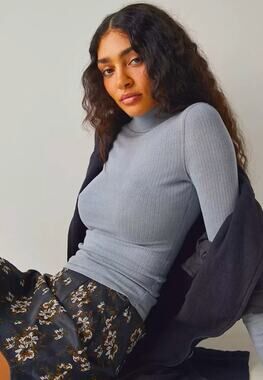 Free People The Rickie Top Intimately in Grey Haze